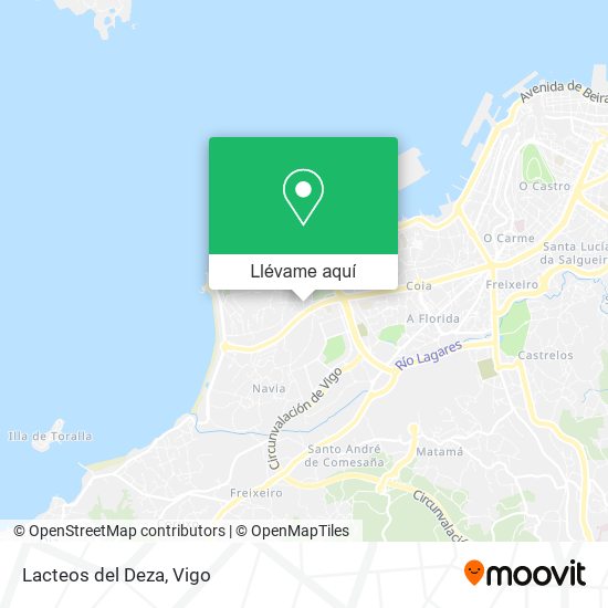 Mapa Lacteos del Deza