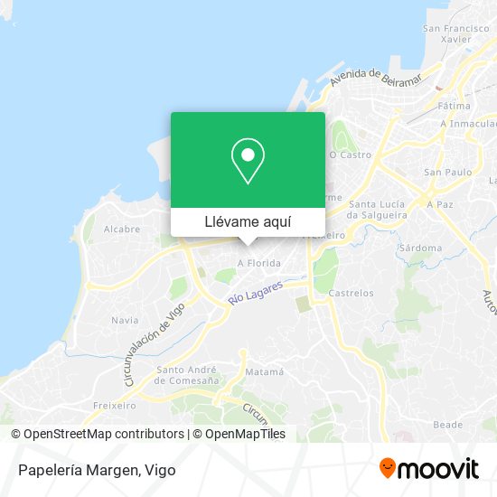 Mapa Papelería Margen