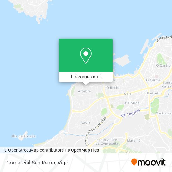 Mapa Comercial San Remo