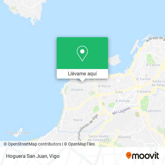 Mapa Hoguera San Juan