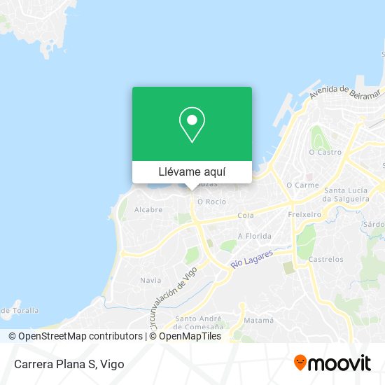 Mapa Carrera Plana S