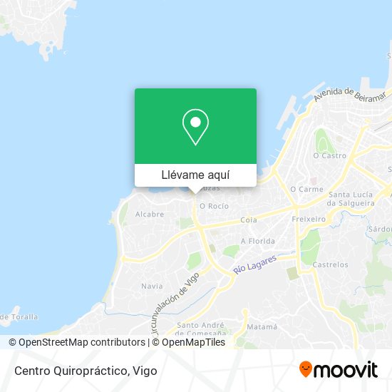 Mapa Centro Quiropráctico