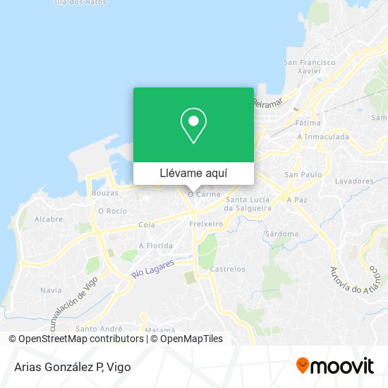 Mapa Arias González P