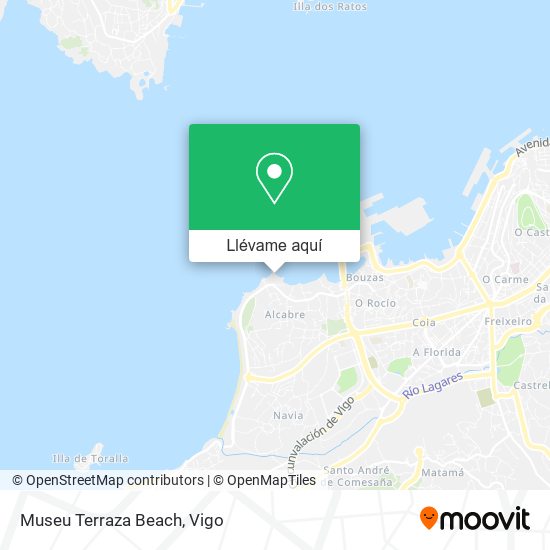 Mapa Museu Terraza Beach