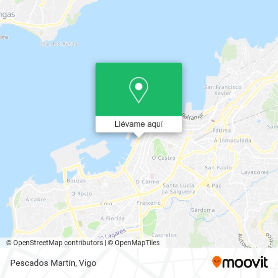 Mapa Pescados Martín