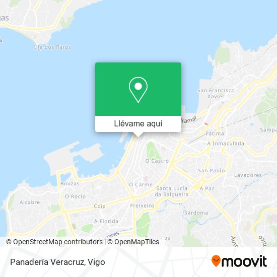Mapa Panadería Veracruz