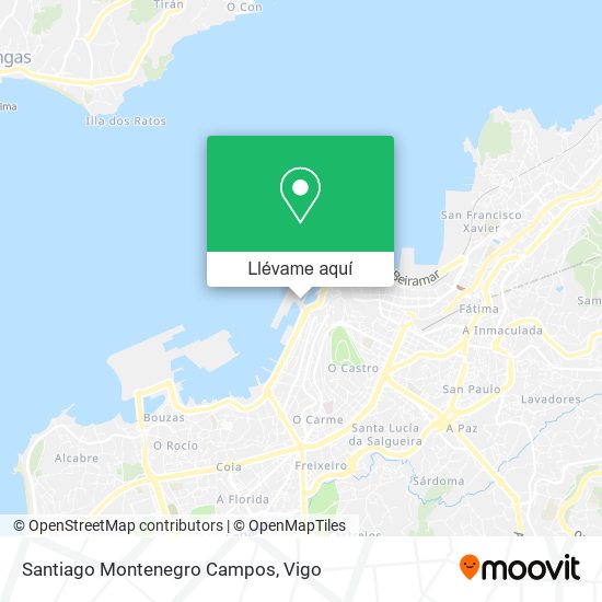 Mapa Santiago Montenegro Campos