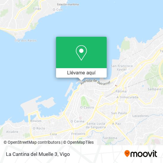 Mapa La Cantina del Muelle 3