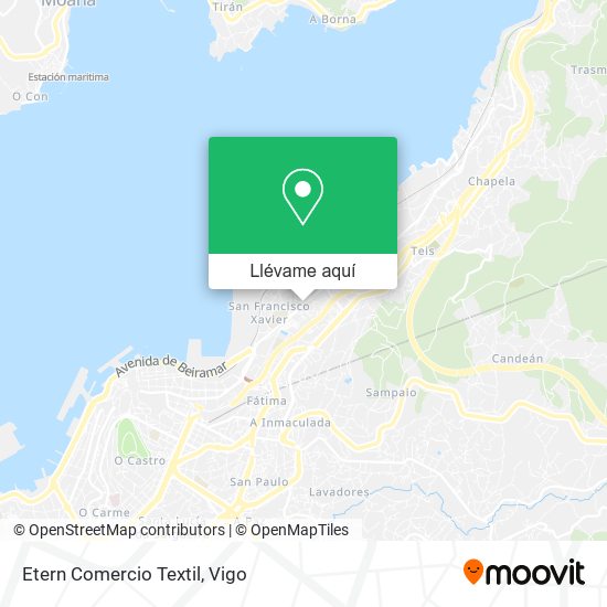 Mapa Etern Comercio Textil