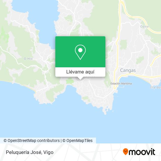 Mapa Peluquería José