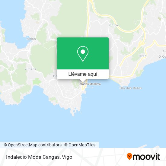 Mapa Indalecio Moda Cangas