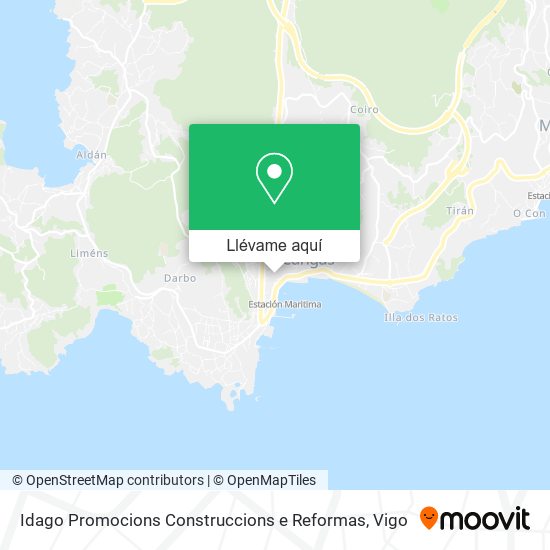 Mapa Idago Promocions Construccions e Reformas