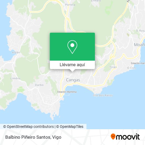 Mapa Balbino Piñeiro Santos