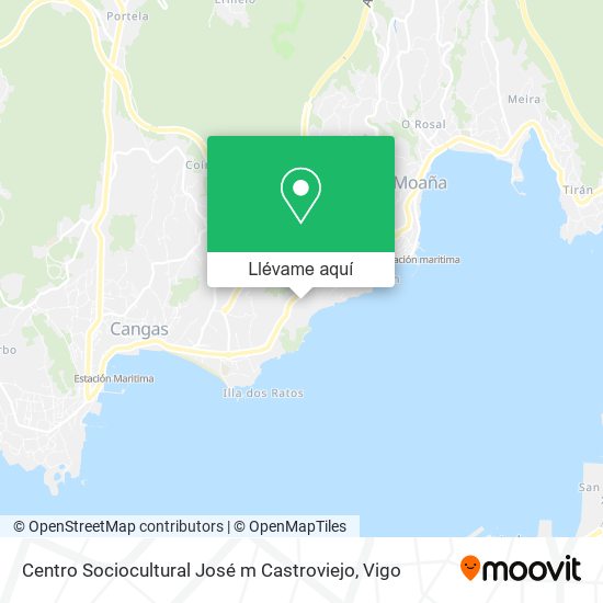 Mapa Centro Sociocultural José m Castroviejo