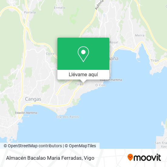 Mapa Almacén Bacalao Maria Ferradas