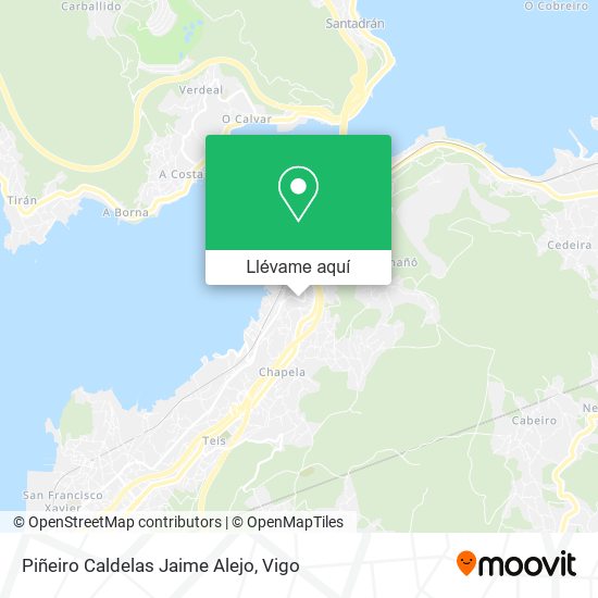 Mapa Piñeiro Caldelas Jaime Alejo