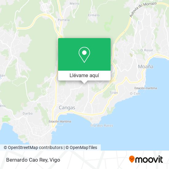 Mapa Bernardo Cao Rey