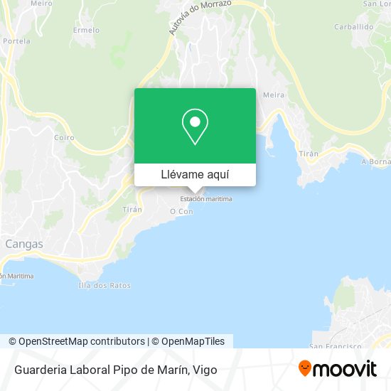 Mapa Guarderia Laboral Pipo de Marín