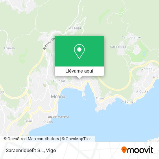 Mapa Saraenriquefit S.L