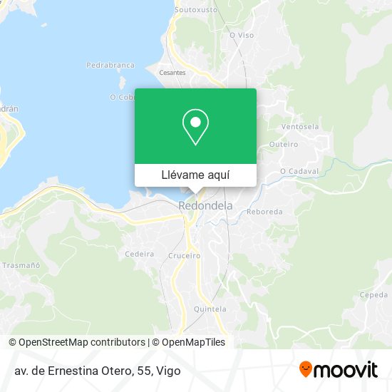 Mapa av. de Ernestina Otero, 55