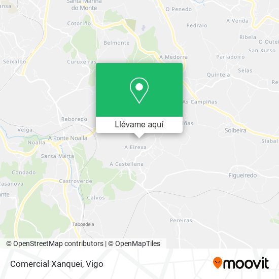 Mapa Comercial Xanquei