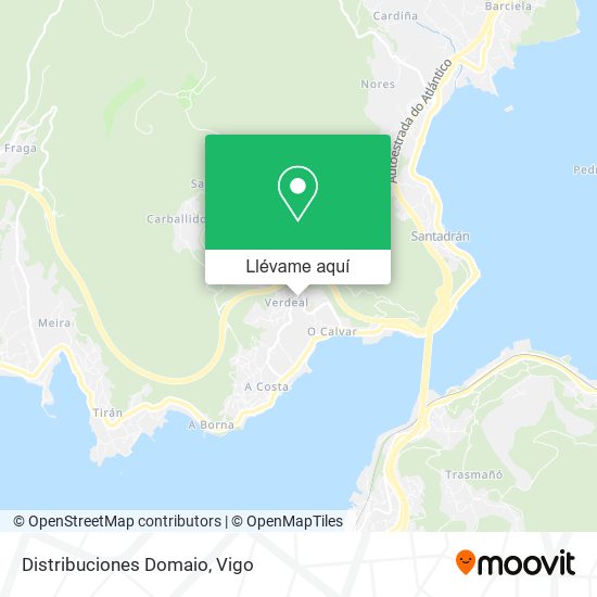Mapa Distribuciones Domaio