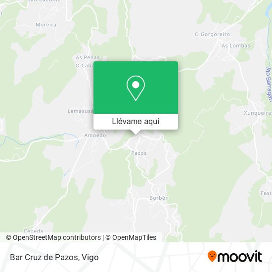 Mapa Bar Cruz de Pazos