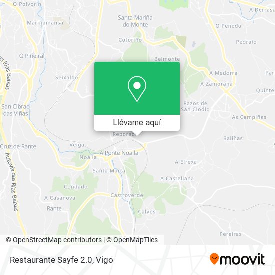 Mapa Restaurante Sayfe 2.0
