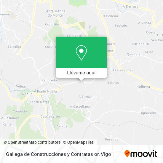 Mapa Gallega de Construcciones y Contratas or