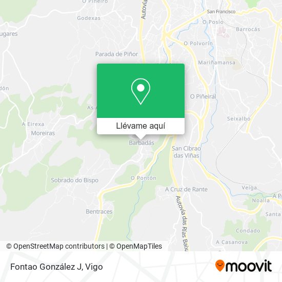 Mapa Fontao González J