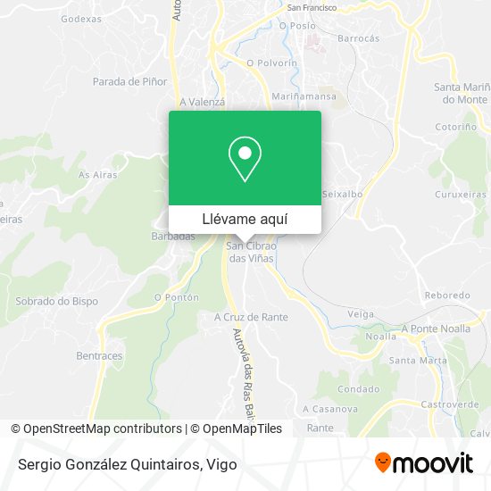 Mapa Sergio González Quintairos