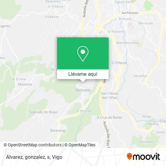 Mapa Álvarez, gonzalez, s