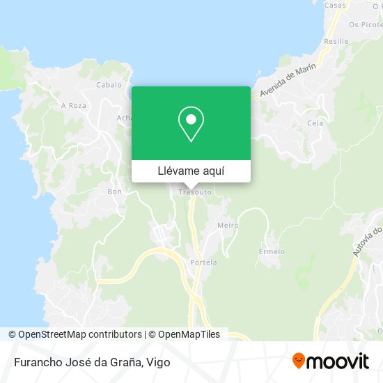 Mapa Furancho José da Graña