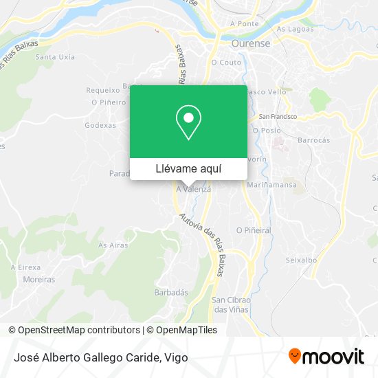 Mapa José Alberto Gallego Caride