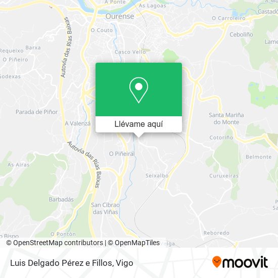 Mapa Luis Delgado Pérez e Fillos