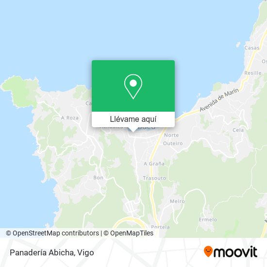 Mapa Panadería Abicha
