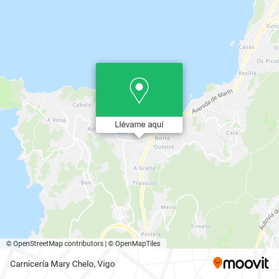 Mapa Carnicería Mary Chelo