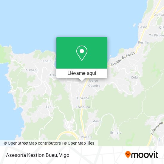 Mapa Asesoría Kestion Bueu