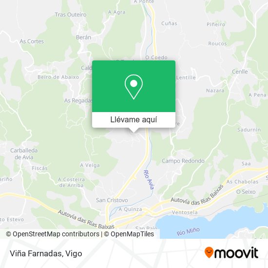 Mapa Viña Farnadas
