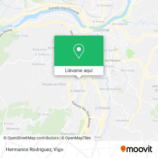 Mapa Hermanos Rodríguez