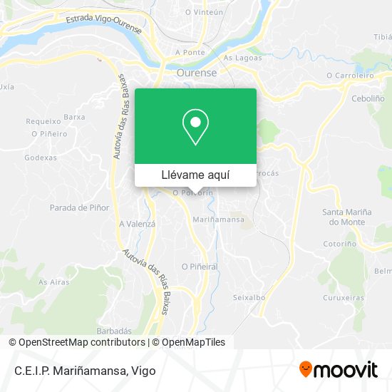 Mapa C.E.I.P. Mariñamansa