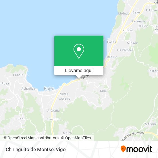 Mapa Chiringuito de Montse