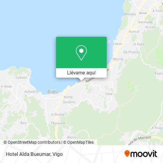 Mapa Hotel Alda Bueumar