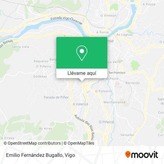 Mapa Emilio Fernández Bugallo