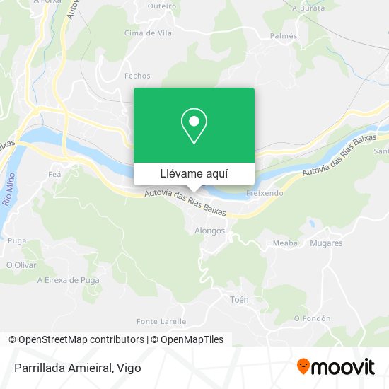 Mapa Parrillada Amieiral