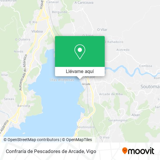 Mapa Confraría de Pescadores de Arcade