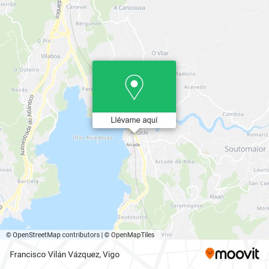 Mapa Francisco Vilán Vázquez