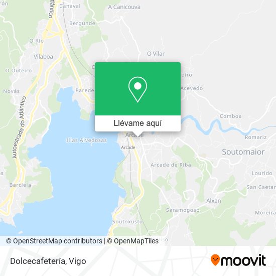 Mapa Dolcecafetería