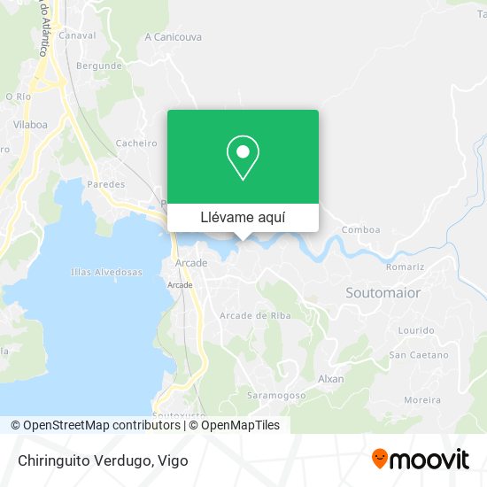 Mapa Chiringuito Verdugo