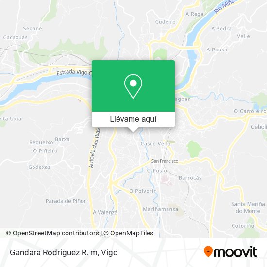 Mapa Gándara Rodriguez R. m